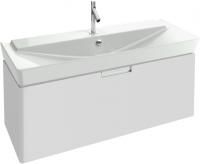 Тумба под раковину Jacob Delafon Reve 120 белый лак, 1 ящик