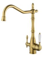 Смеситель для кухни Wonzon & Woghand WW-88458006-BG c подключением фильтра