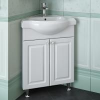 Тумба под раковину Runo Классик угловая