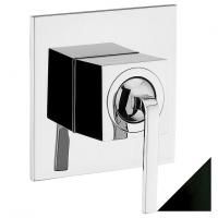 Смеситель для душа Webert Wolo WO880101564 с внутренней частью, черный