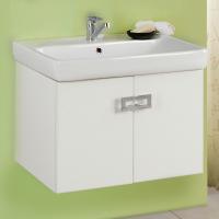 Тумба с раковиной Aquaton Оптима 70 белая