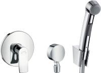 Гигиенический душ Hansgrohe 32128000 со смесителем Metris 31686000