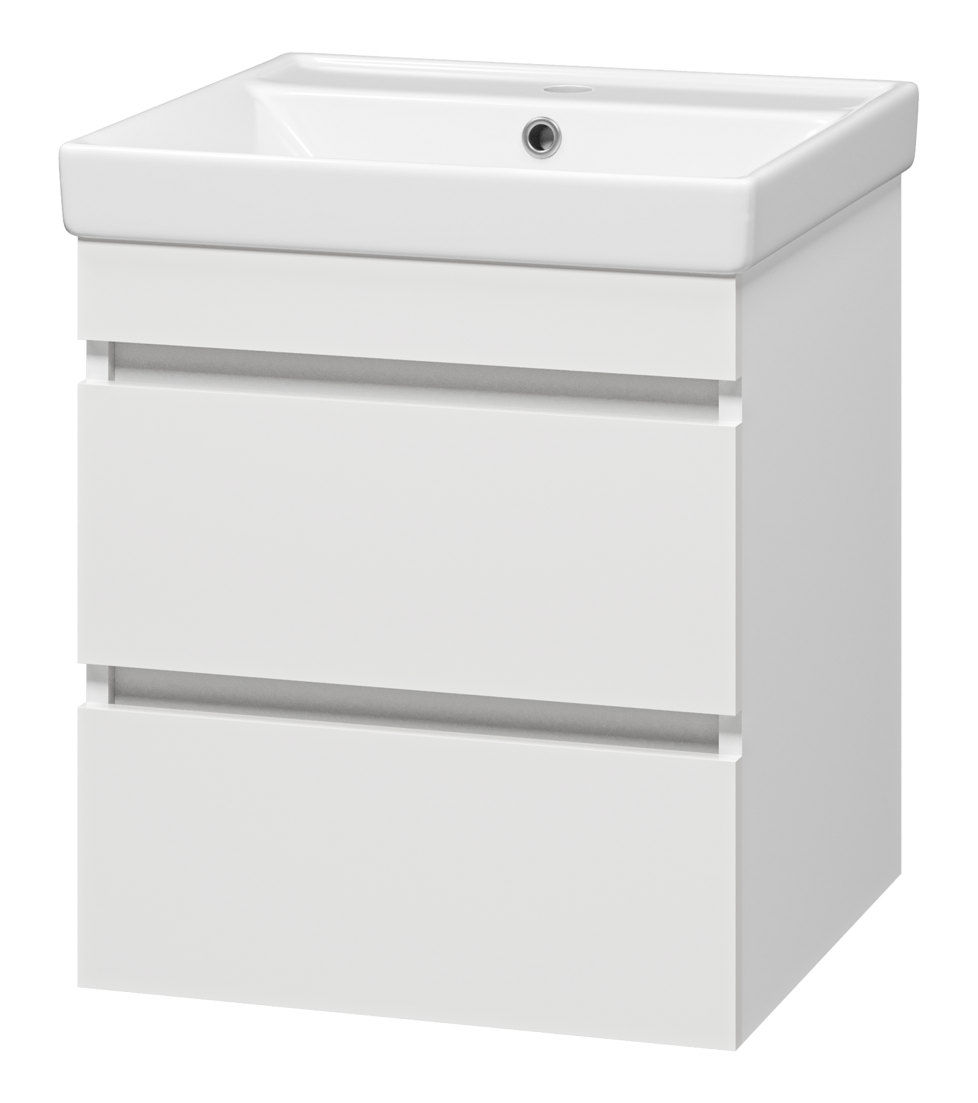 Тумба с раковиной Misty Енисей 50 подвесная