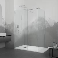 Душевая перегородка RGW Walk In WA-020 70х70х195 профиль хром, стекло прозрачное