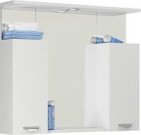 Зеркало-шкаф Vod-Ok Марко 90 белый