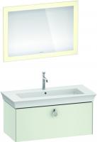 Мебель для ванной Duravit White Tulip 105 с ручкой, шелковисто-матовый