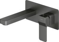 Смеситель для раковины Omnires Slide SL7715GR с внутренней частью, графит