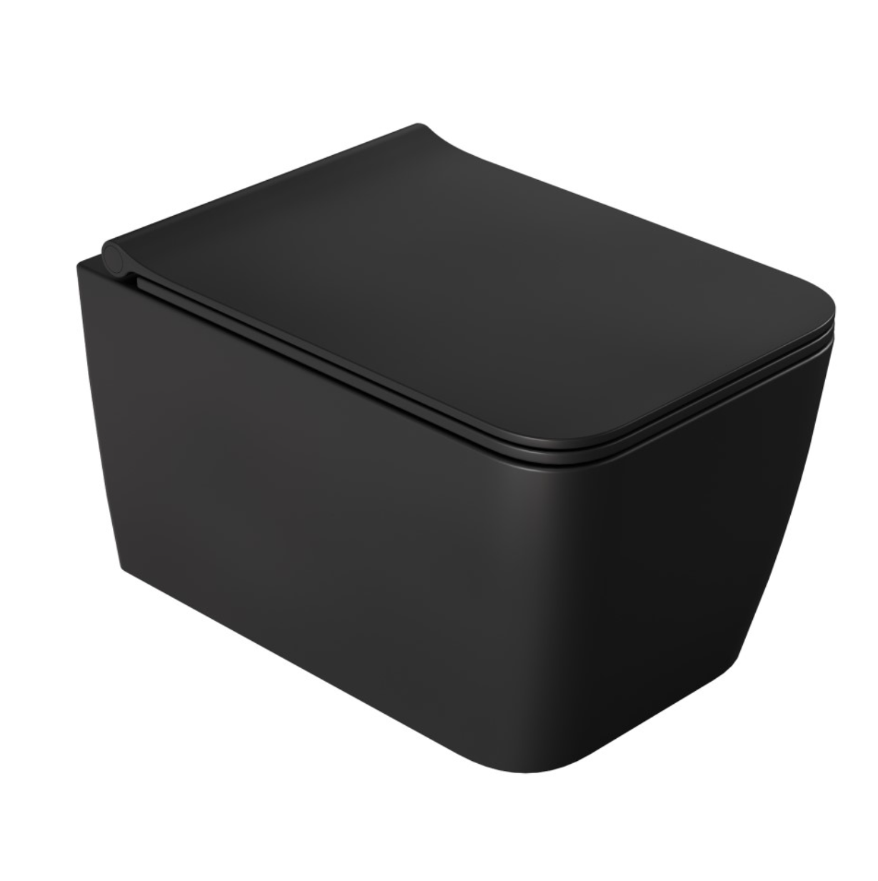 Унитаз подвесной Boheme Zen 967-SET-B с сиденьем микролифт