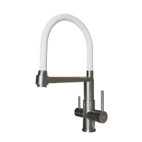 Смеситель для кухни Esko Kitchen K26 W с подключением к фильтру