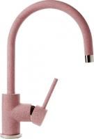 Смеситель для кухни GranFest 3023 розовый