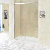 Душевая дверь в нишу RGW Leipzig Le-12 (97-101) x195 профиль хром, стекло прозрачное