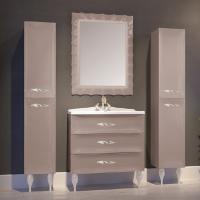 Мебель для ванной Marka One Lumier 75Н cappuccino