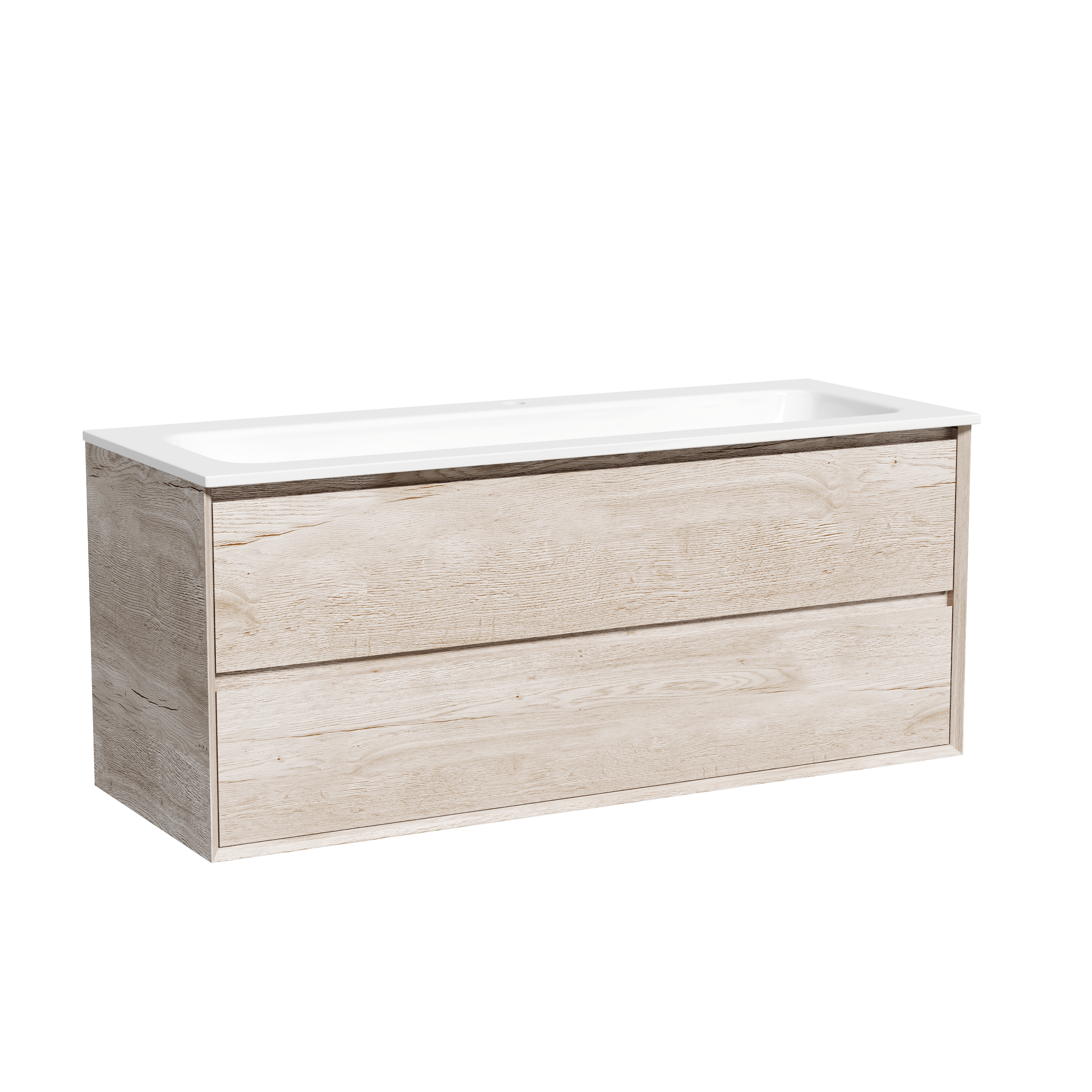 Тумба с раковиной Sancos Marmi 2.0 120 дуб галифакс натуральный, MR2.0120EG