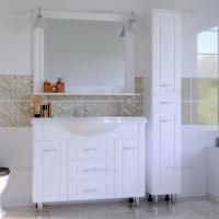 Мебель для ванной СанТа Монарх 105 белая