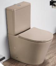 Цветные напольные и подвесные унитазы