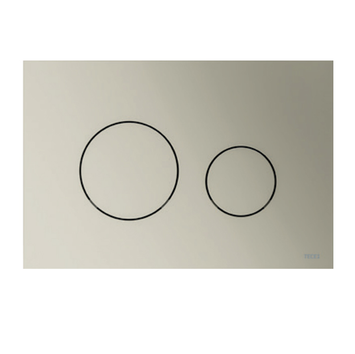 Кнопка смыва TECE TECEloop 2.0 9240935 пластиковая, никель металлик