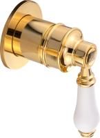 Смеситель для душа Migliore Ermitage Mini 28593 с внутренней частью, белый с золотом