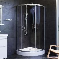 Душевой уголок Am.Pm Like W83G-315-090CT 90, прозрачное стекло