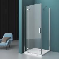 Душевой уголок BelBagno Kraft AH-12-120/100-C-Cr L