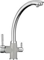 Смеситель для кухни Granula GR-3167, базальт