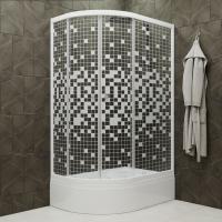 Душевой уголок Triton Коралл Щ0000038529 R 120х80 см, белый
