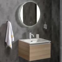 Мебель для ванной Armadi Art Vallessi 60, дуб светлый матовый фактурный