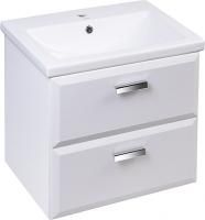 Тумба под раковину Style Line Лотос 60 Люкс Plus подвесная, белая