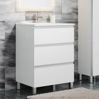 Тумба с раковиной Sanvit Авеню 3 75, белая