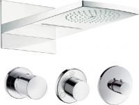 Душевой комплект Hansgrohe Raindance Rainfall 180 AIR 2jet 28433000 хром