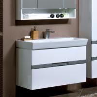 Тумба с раковиной Aquanet Виго 80 белая