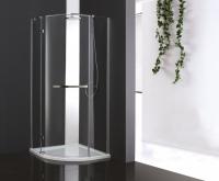 Душевой уголок Cezares Bergamo-R-1-90-ARCO-C-Cr-L-IV