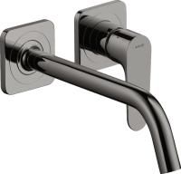 Смеситель для раковины Axor Citterio M 34116330 полированный черный хром