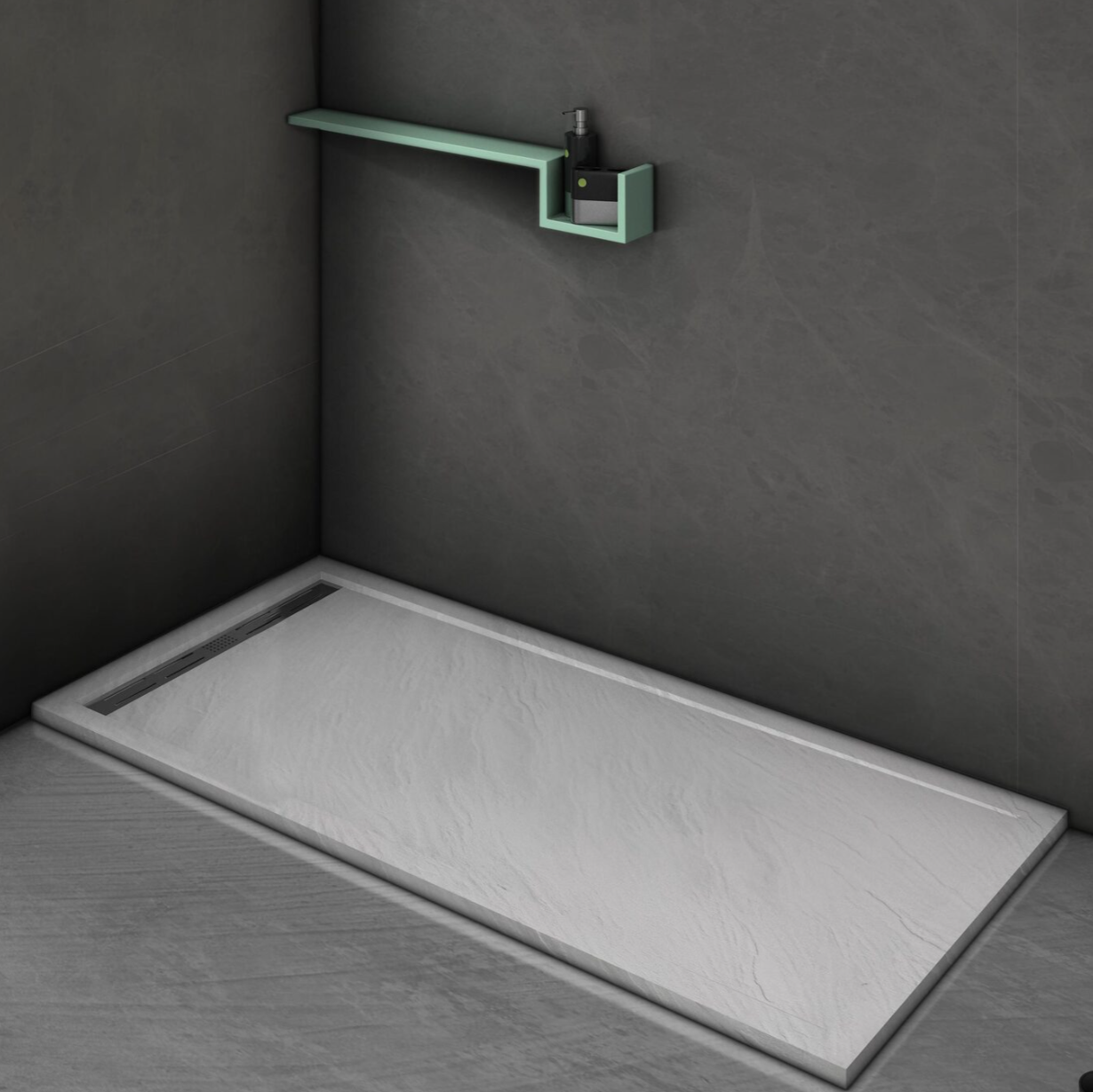 Поддон для душа Weltwasser TRS 12090 Stone-WT белый