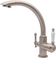 Смеситель для кухни Milacio Castellon Ceramic MC.513.SN, сатин