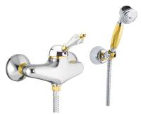 Смеситель для душа Fiore Imperial- SKY  Swarovski® 82CO5127, хром/золото