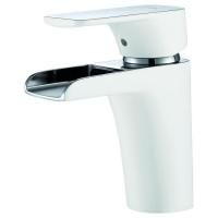 Смеситель для раковины D&K Berlin Steinbeis DA1432816, белый