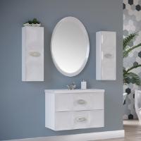 Мебель для ванной Marka One Bonne 75П white