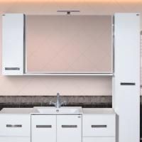 Зеркало Misty Атланта 107 белое