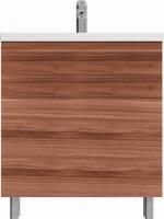 Тумба под раковину Am.Pm Gem 75 орех, с 2 ящиками