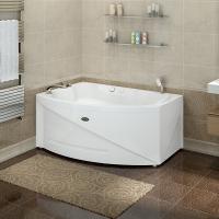 Акриловая ванна Radomir Бостон 150х100 см White с гидромассажем