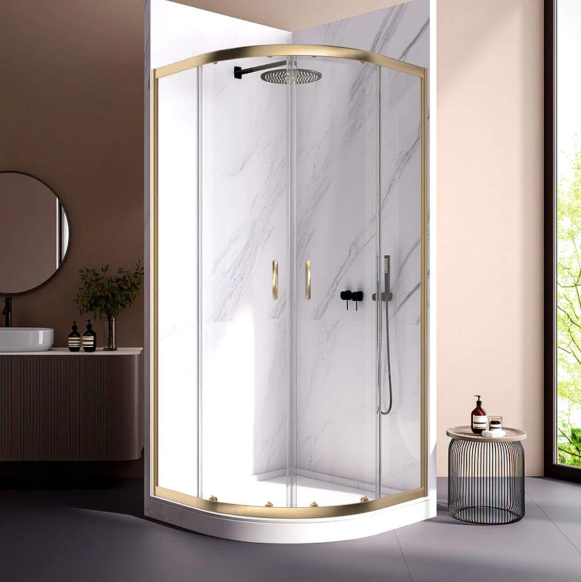 Душевой уголок Veconi Rovigo RV-202G 90x90