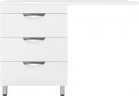 Тумба под раковину Style Line Жасмин 60 Люкс Plus белая, для стиральной машины