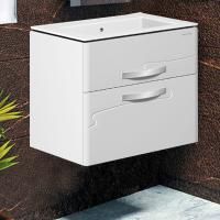 Тумба с раковиной Edelform Nota 75 белая