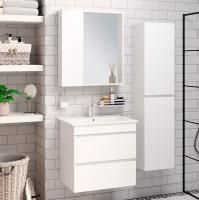 Мебель для ванной Runo Манхэттен 65, подвесная, белая