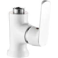 Смеситель для кухни Haiba HB73804 белый/хром, без излива