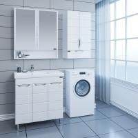 Мебель для ванной СанТа Родос (Фостер) 80 напольная, 3 дверцы