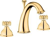 Смеситель для раковины Webert Ottocento OT750101010 золото