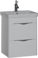 Тумба с раковиной Aquanet Орлеан 50 белая, подвесная