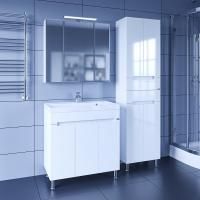 Мебель для ванной СанТа Лондон 80 напольная, 3 дверцы