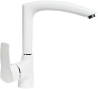 Смеситель для кухни AquaGranitEx C-7040 белый
